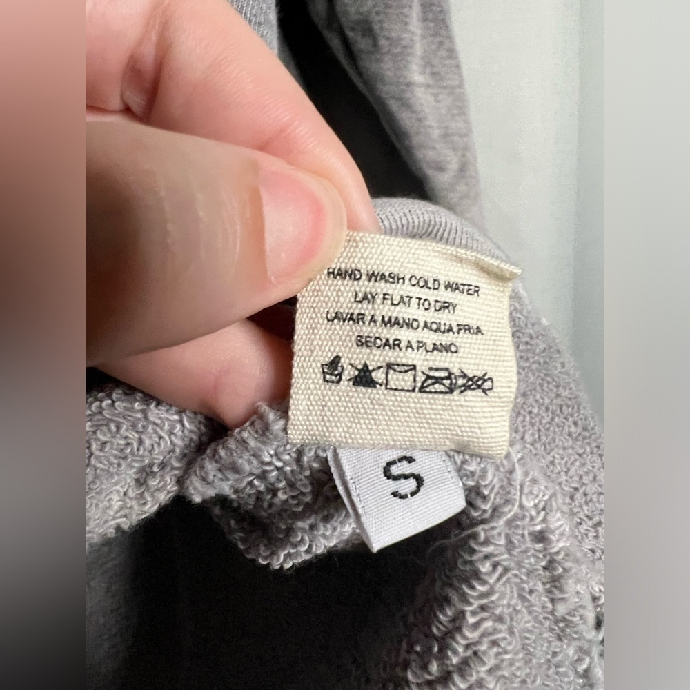 M. Rena Grey Ombré Oversized Pullover Sweater Small - Picture 8 of 9